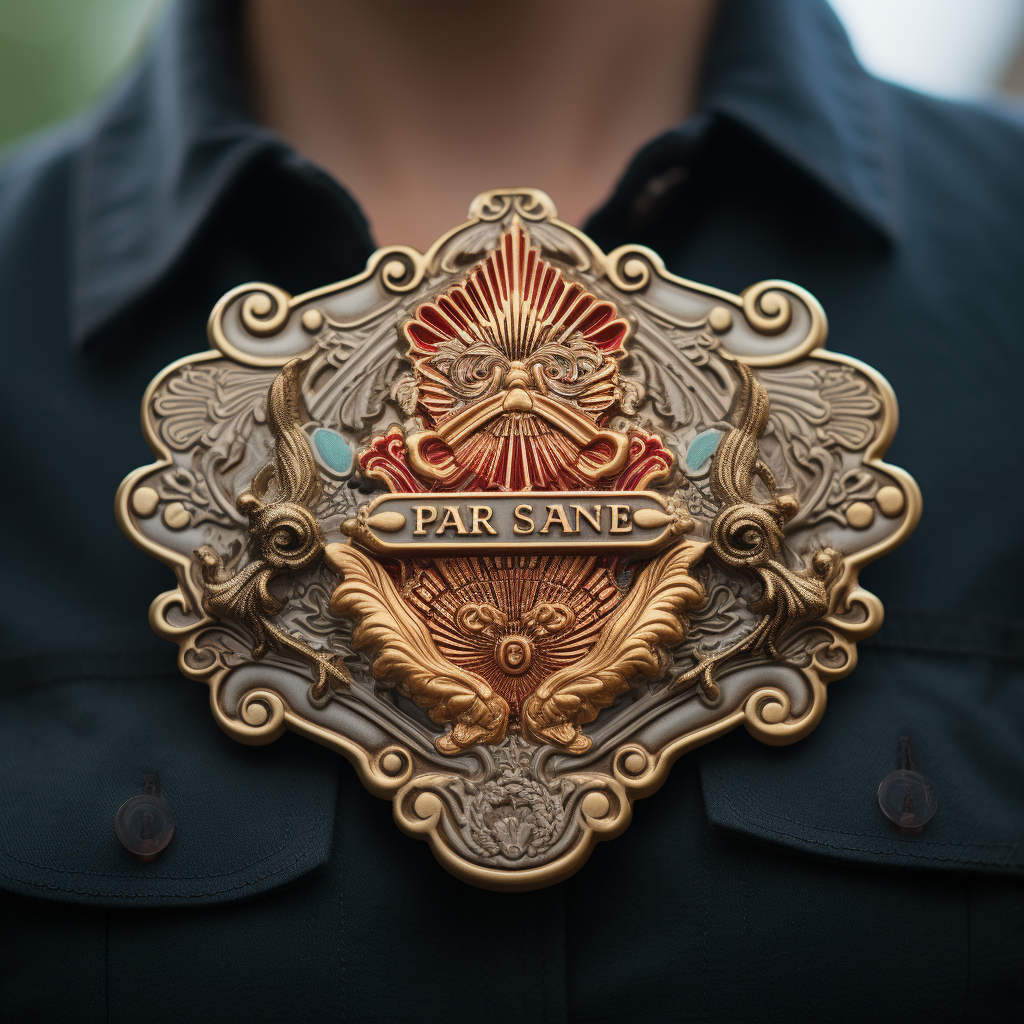 magnifique badge personnalisable à destination des entreprises pour représenter vos employés aux couleurs de votre marque au sein de votre entreprise ou à des événements auxquels votre entreprise participe