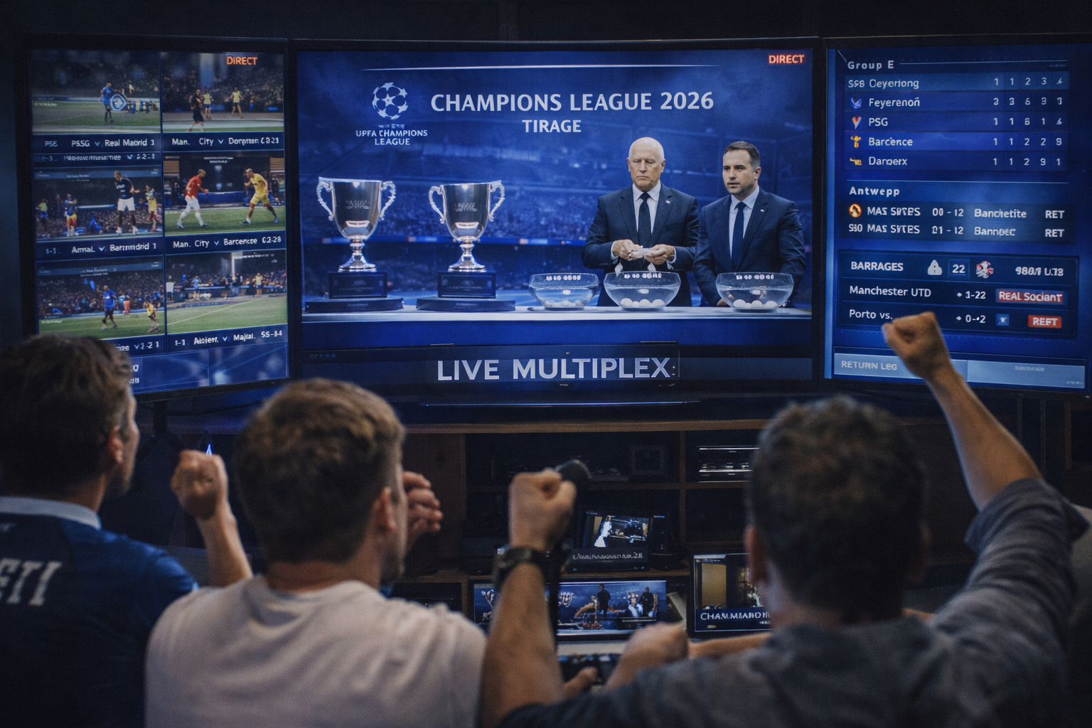 champions league 2026 live multiplex