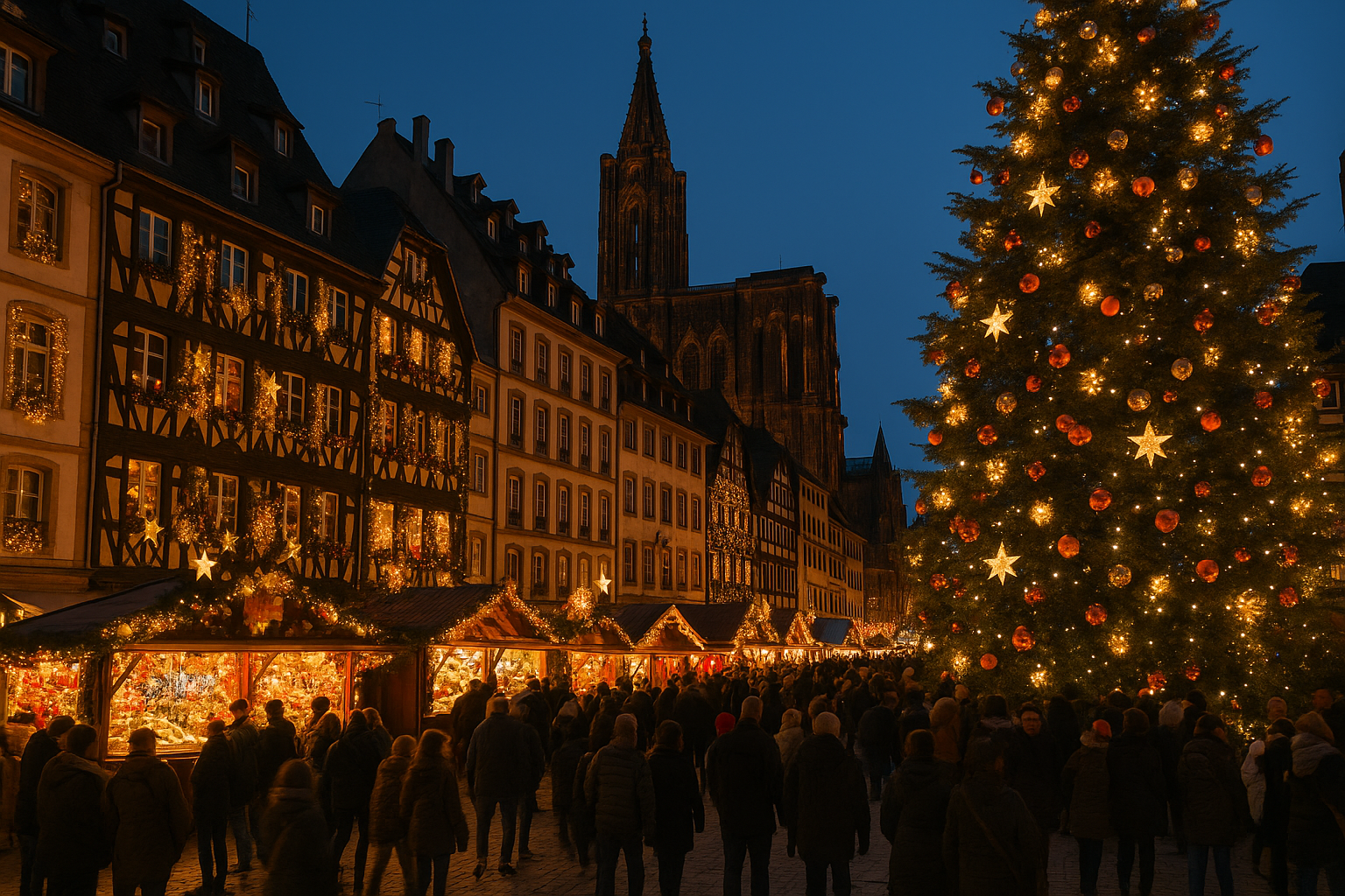 Noël 2025 : pourquoi le marché de Noël de Strasbourg reste le plus emblématique de France