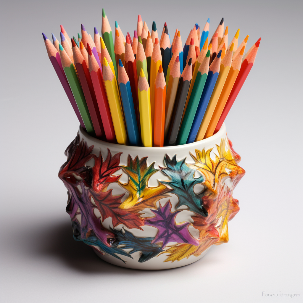 porte-crayons personnalisable multicolore grande capacité pour promouvoir votre marque
