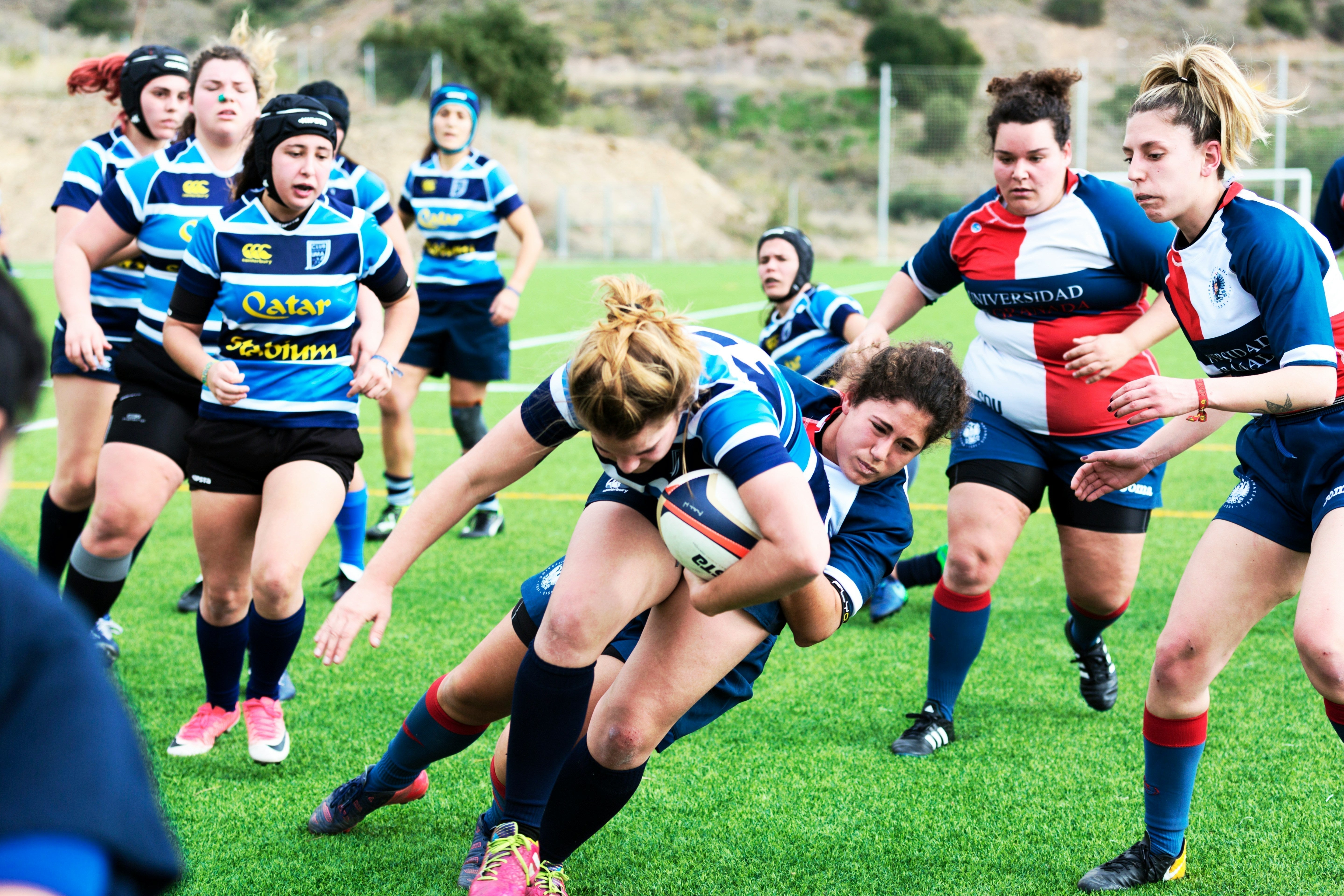 match rugby femmes - plaquages