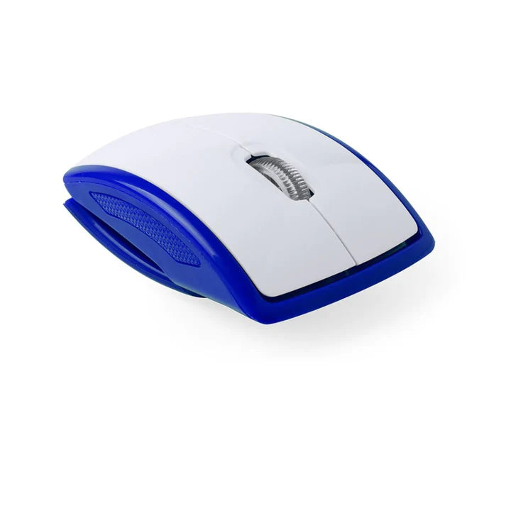 Souris Lenbal. Souris optique sans fil pliante. Design ergonomique et couleurs vives.