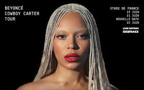 Beyoncé - affiche officielle date de Paris