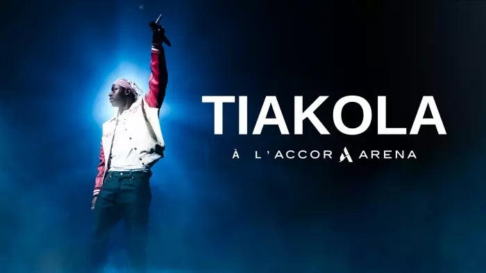 affiche officielle concert tiakola à l'accor arena