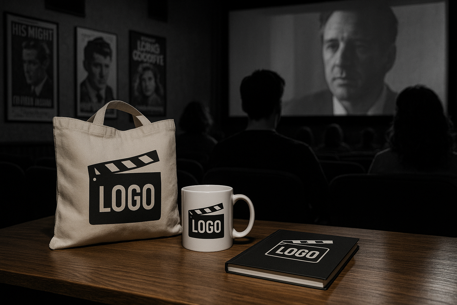 tote bag, mug, agenda avec logos