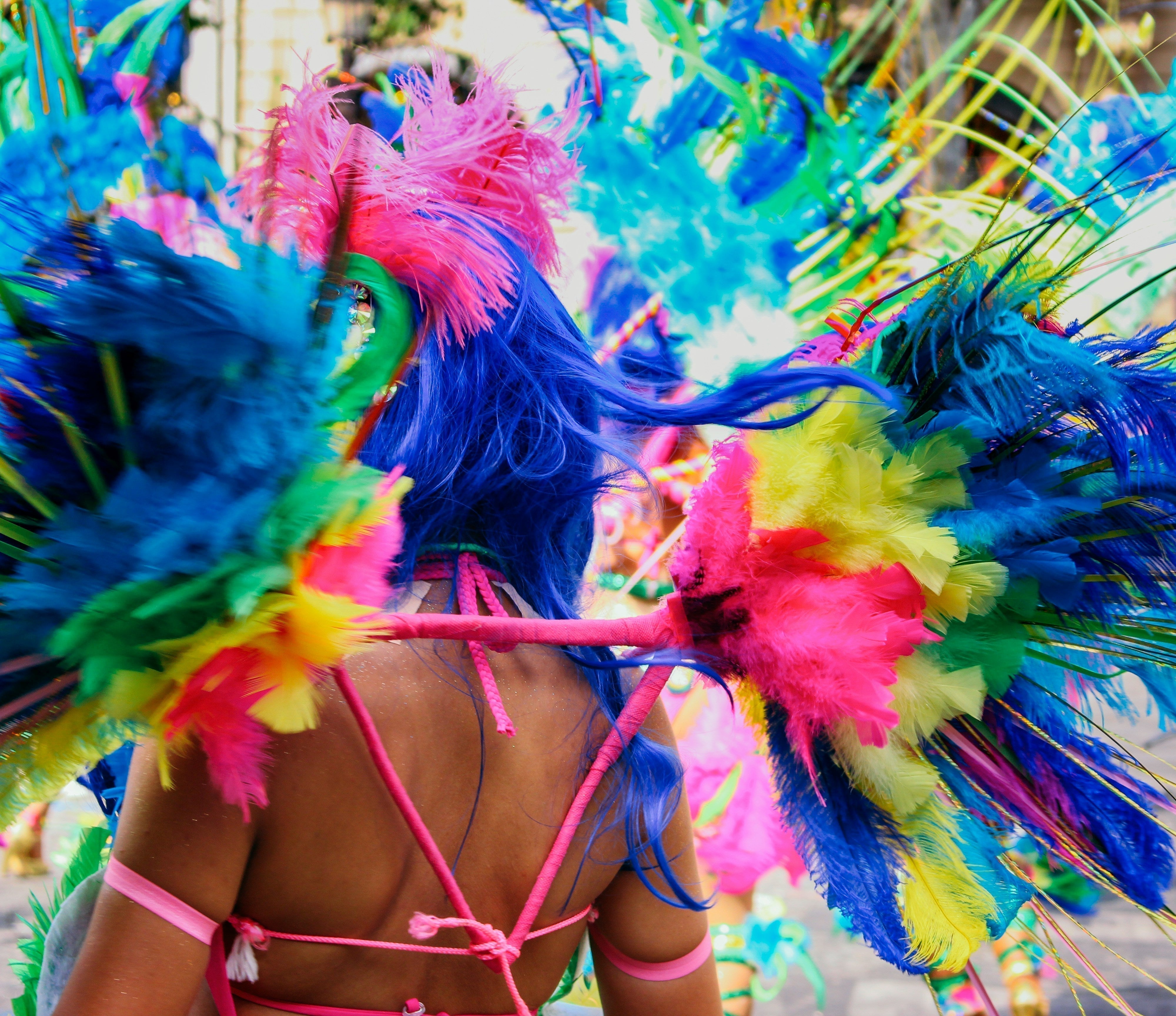 costume coloré carnaval rio