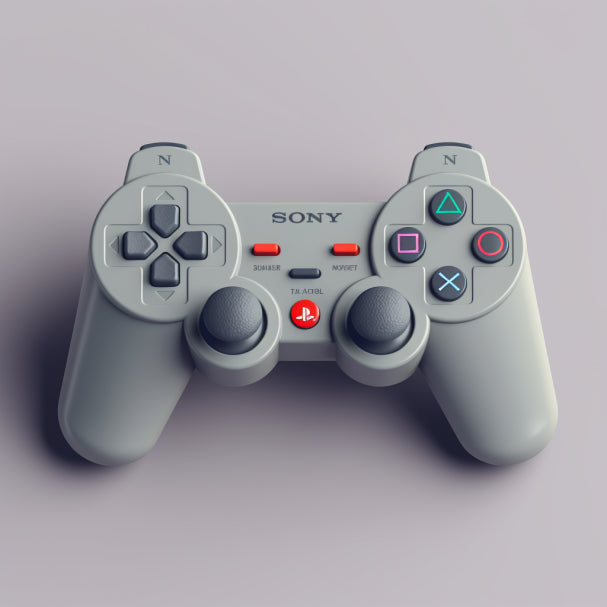Vue isométrique d'une manette personnalisée par une entreprise