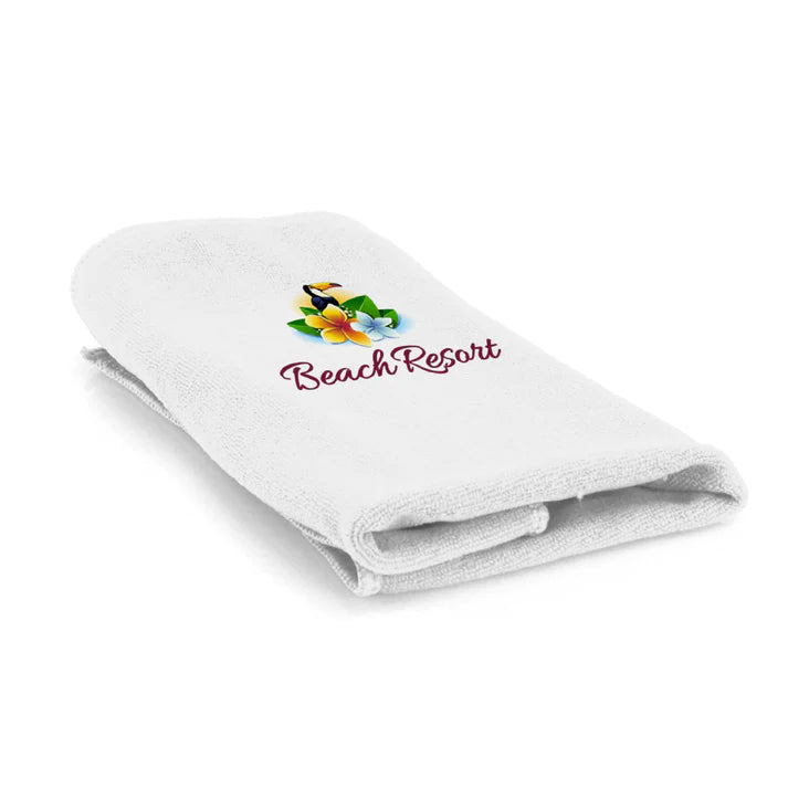 serviette de toilette personnalisable