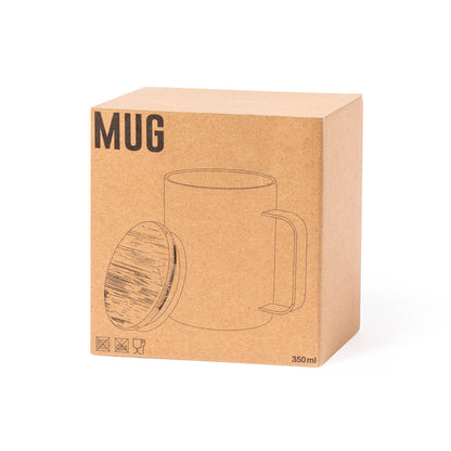 Mug thermique acier inoxydable 350 ml RICALY étui carton