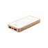 Power Bank 8000 mAh chanvre et bois naturel MESKAT