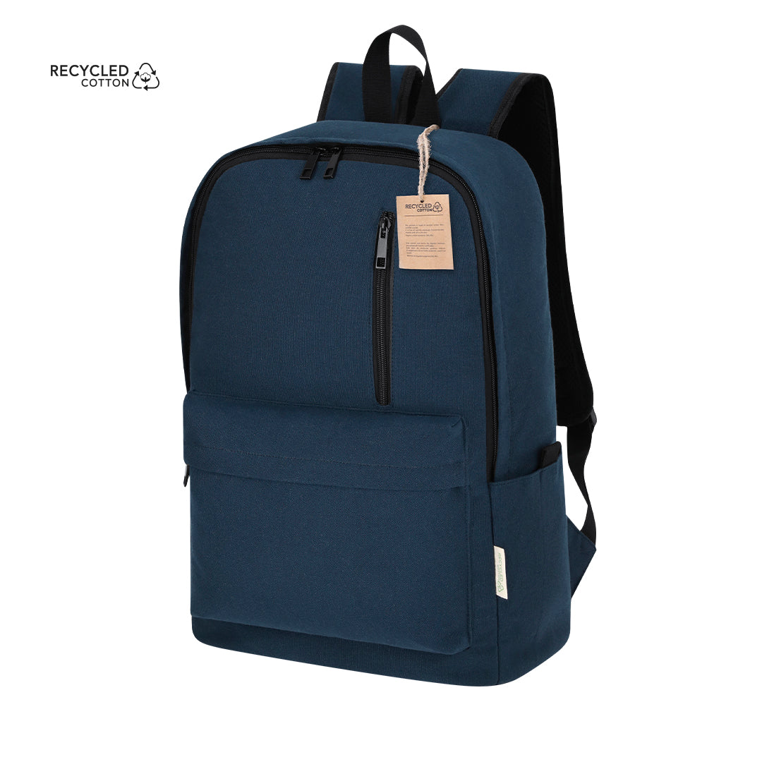 Rucksack fabriqué principalement en doux Coton Recyclé STALION