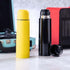 Thermos en acier inoxydable 500 ml HOSBAN jaune personnalisable logo