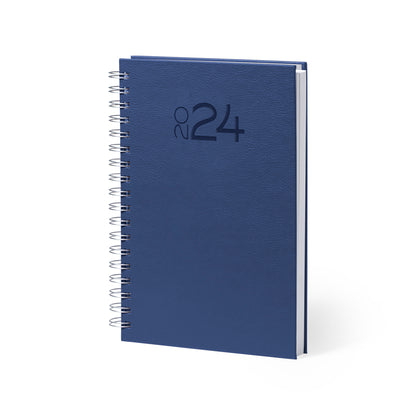 Agenda format b5 similicuir WAYRO bleu