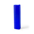 Règle antistress bleue à la verticale