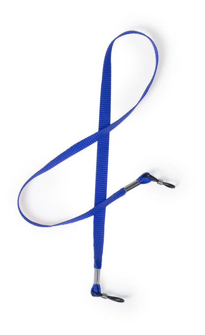 Bandelette de lunettes en polyester BIRT bleu