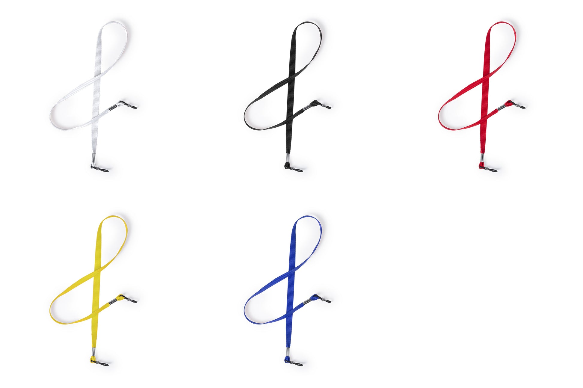 Bandelette de lunettes en polyester coloris au choix