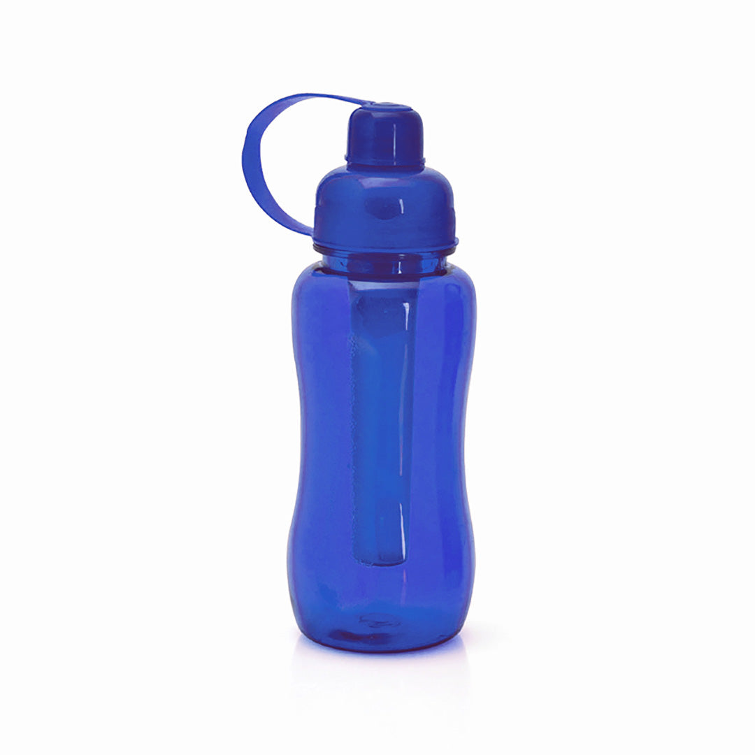 Gourde 600ml avec corps transparent en polystyrène BORE