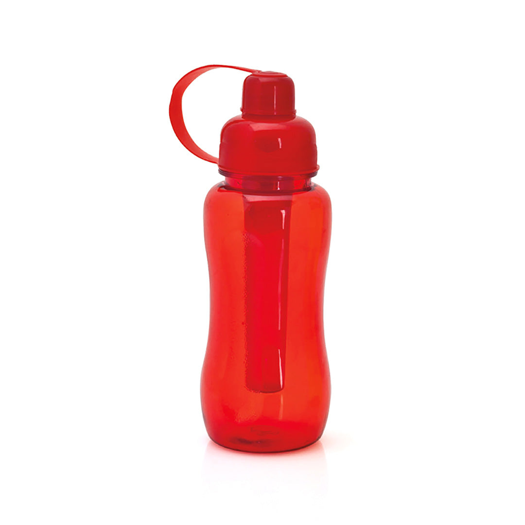 Gourde 600ml avec corps transparent en polystyrène BORE