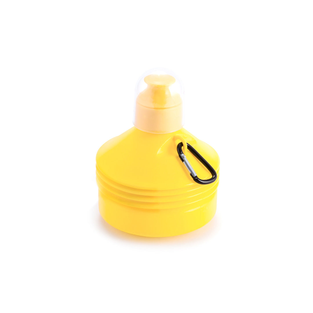 Gourde pliable de 570ml avec corps ergonomique en PE LUNS
