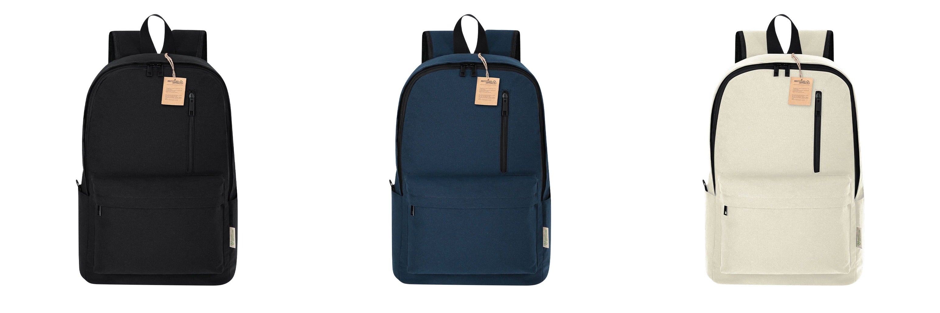 Rucksack fabriqué principalement en doux Coton Recyclé STALION