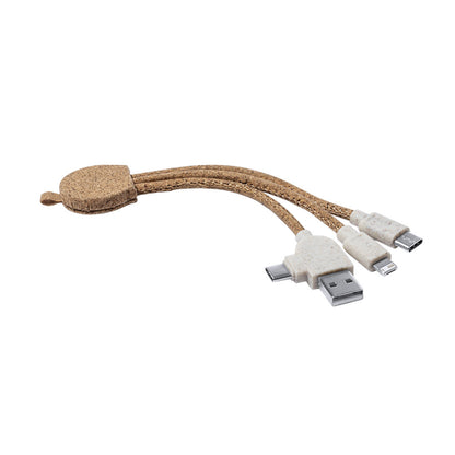 Cable USB avec des accessoires de blé 