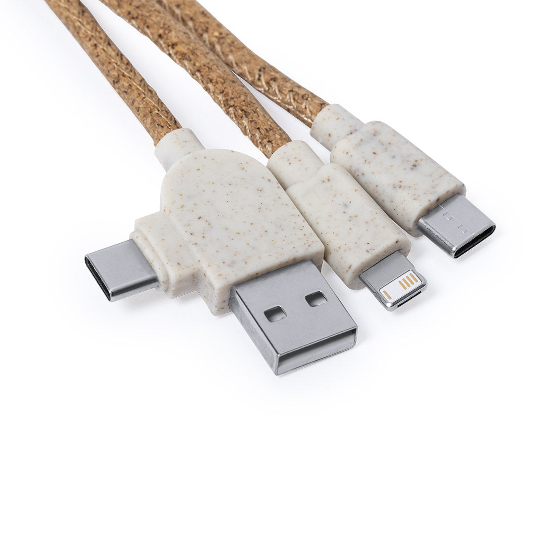Cable USB avec double connexion micro USB