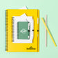 Cahier spirales carton recyclé 80 feuilles TECNAR