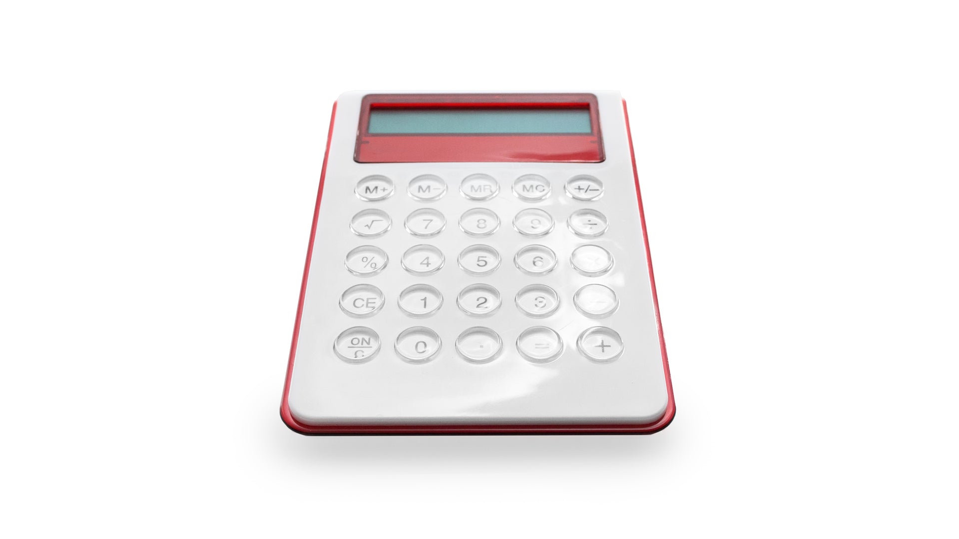 Calculatrice 8 chiffres design bicolore MYD personnalisable