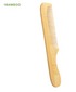 peigne en bambou poli