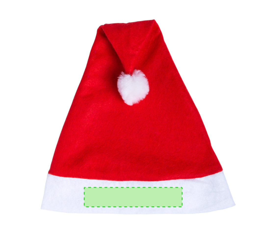 Bonnet de père Noël en polyester