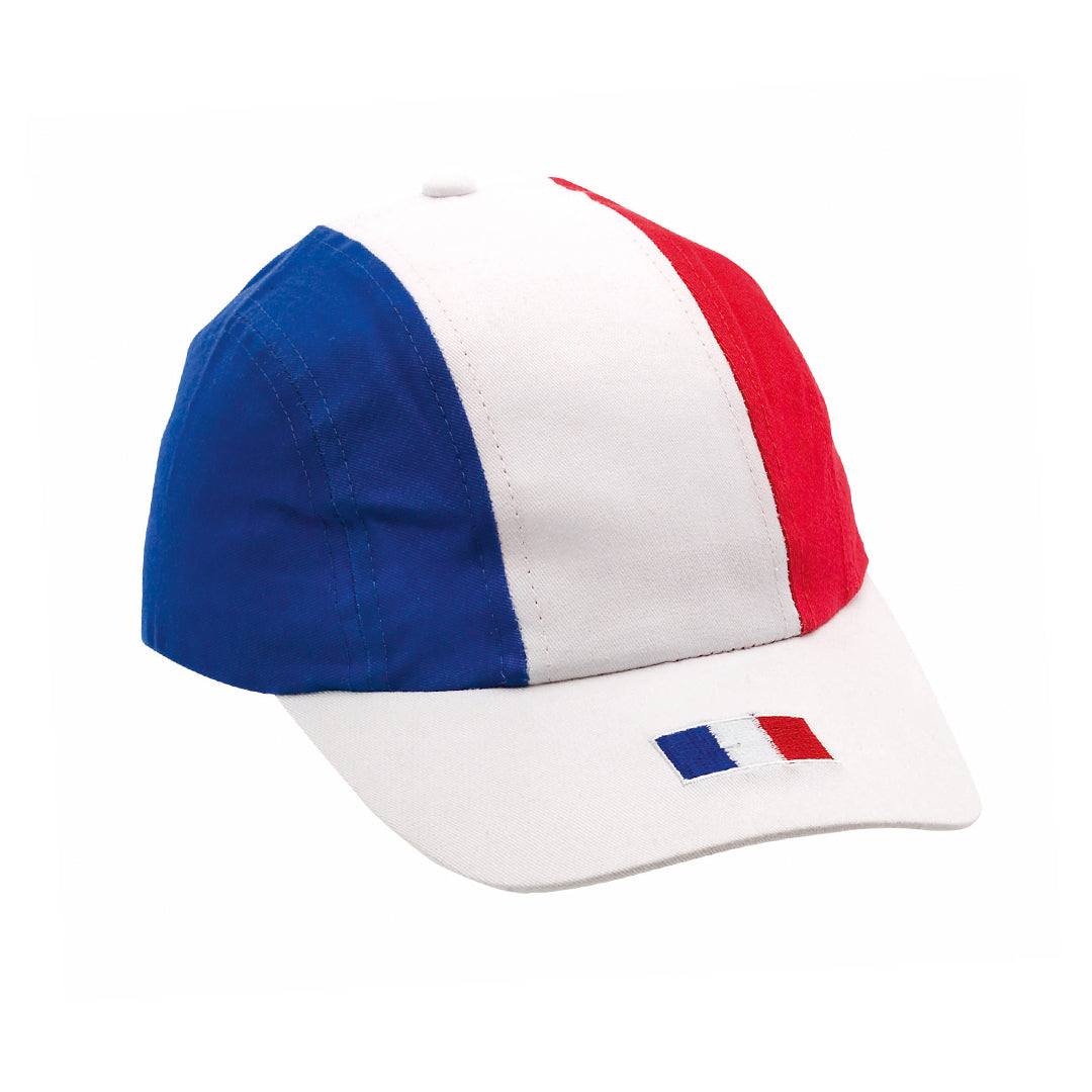 Fermeture Velcro sur une Casquette en 100% Coton Peigné