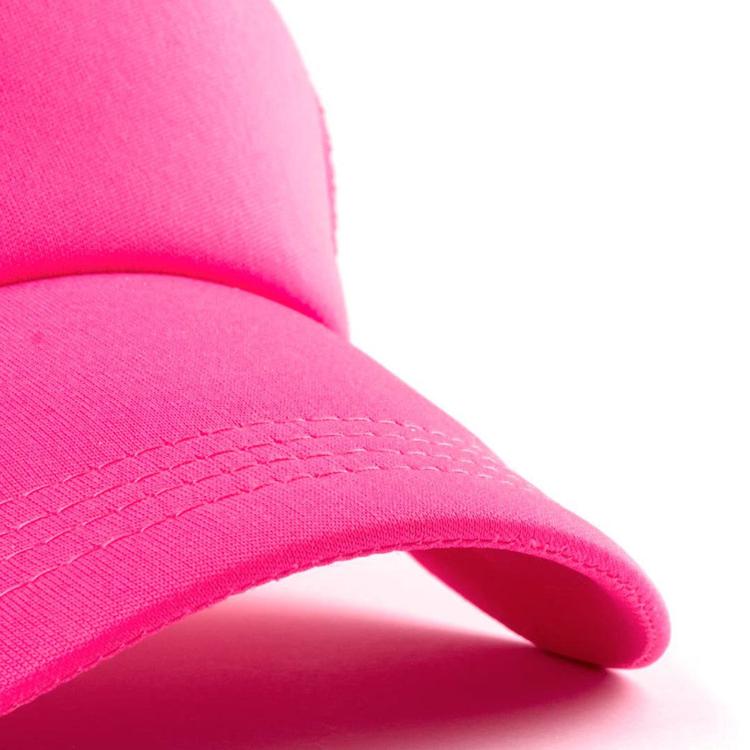 Attache en plastique pour la casquette à 5 panneaux en polyester