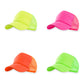 Casquette en polyester à 5 panneaux, avec fermeture en plastique