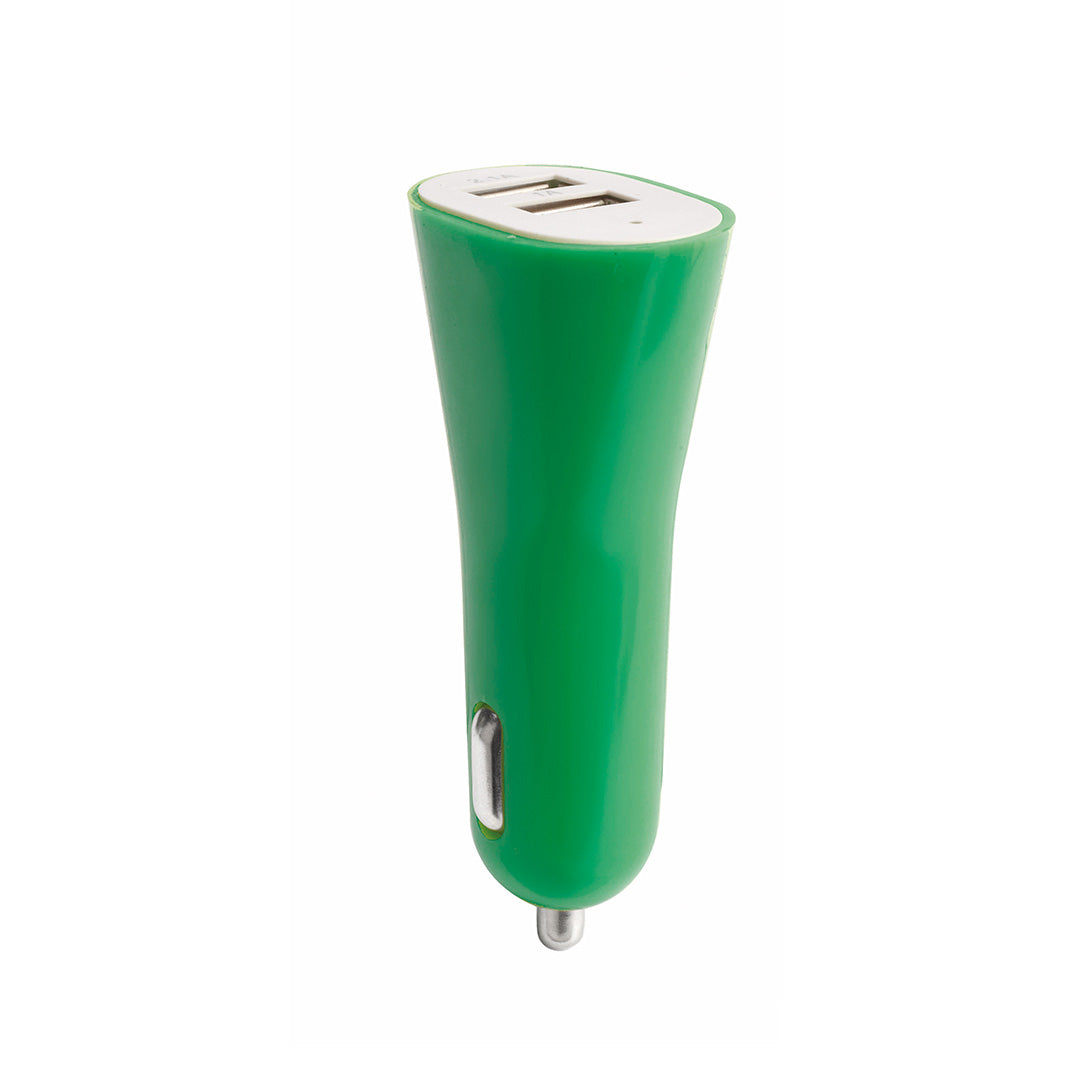 Chargeur Voiture USB vert