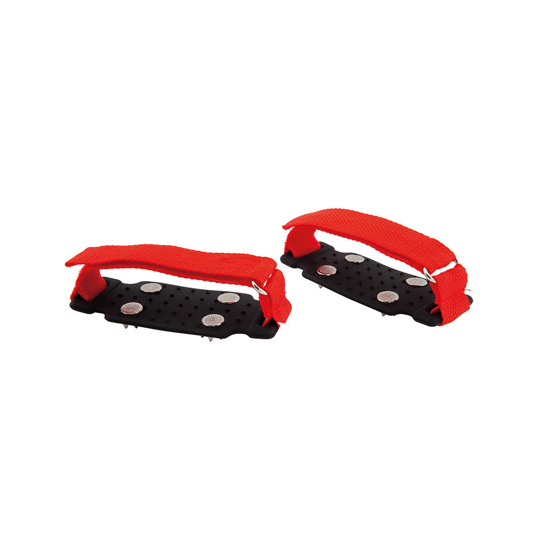 Crampons Antidérapants GRAKER 2 pieces rouges personnalisable logo entreprise