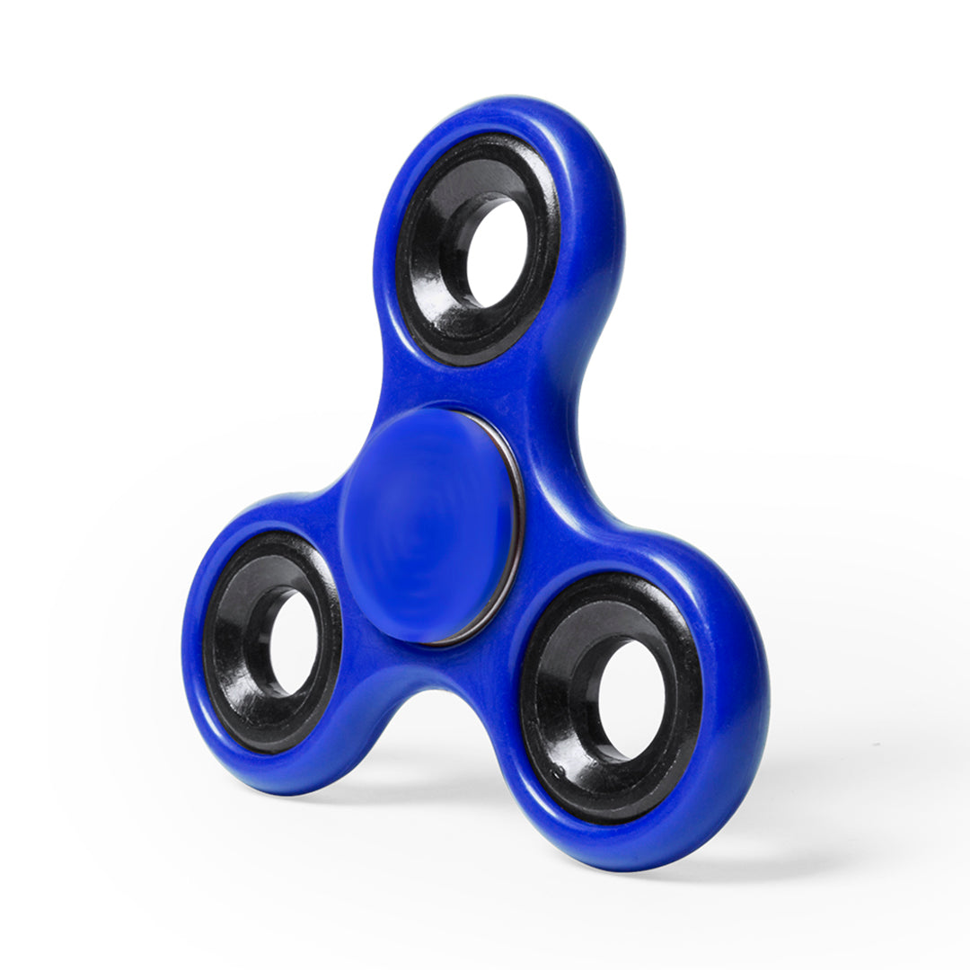 Fidget spinner bleu personnalisable