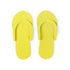 Paire de tongs jetables en eva YOMMY jaunes