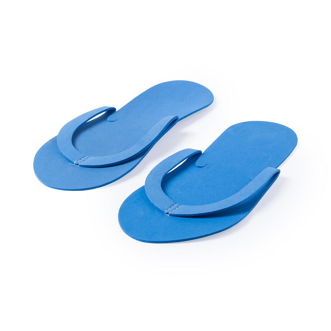 Paire de tongs jetables en eva YOMMY bleues