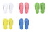 Paire de tongs jetables en eva YOMMY coloris multiples