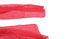 Foulard rouge transparent  