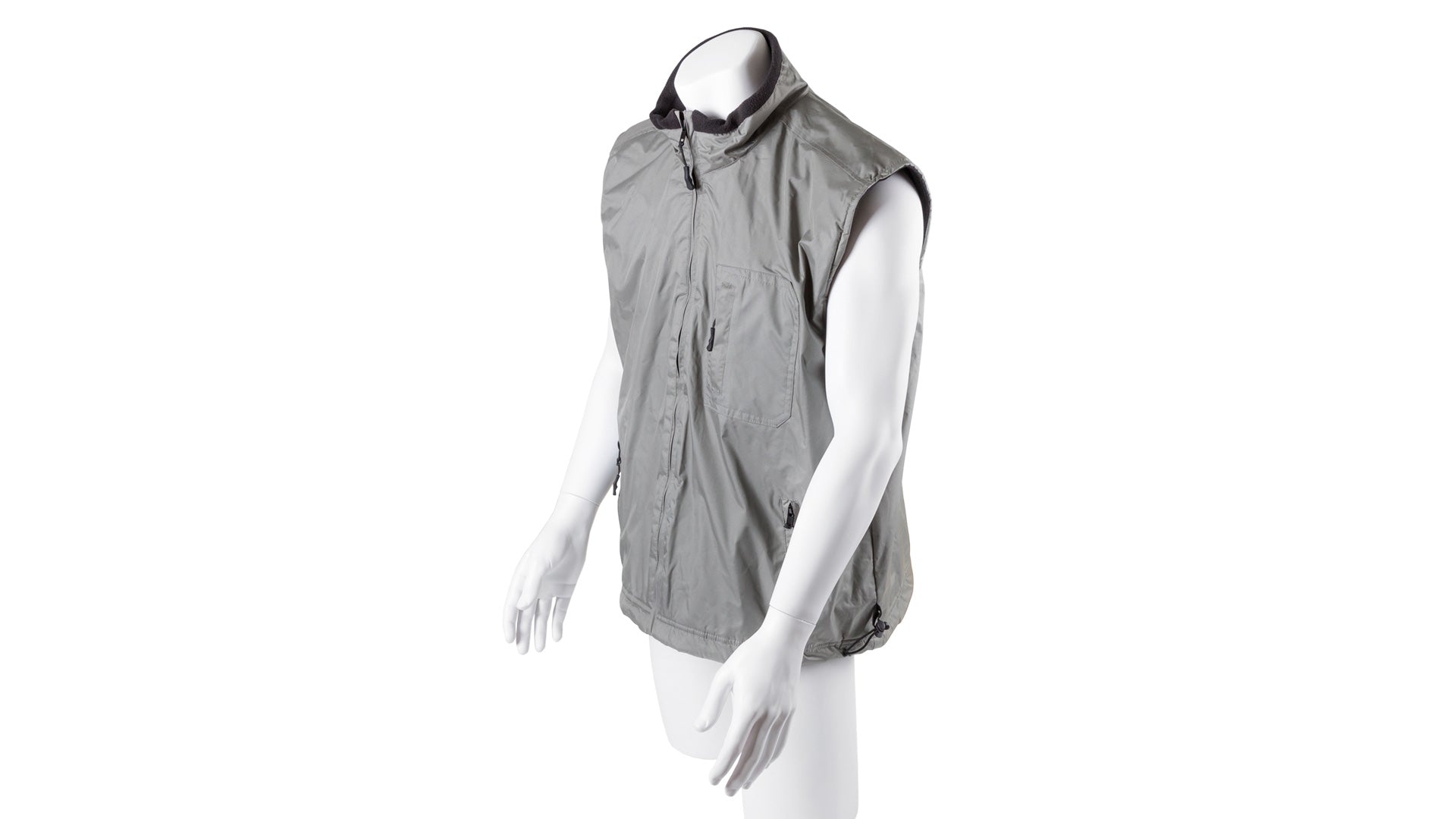 Gilet gris sur mannequin 