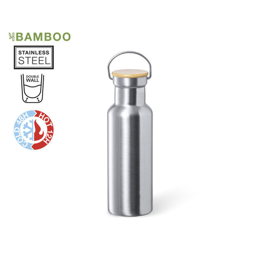 Gourde 500 ml inoxydable sans BPA DUKY avec marquage logo