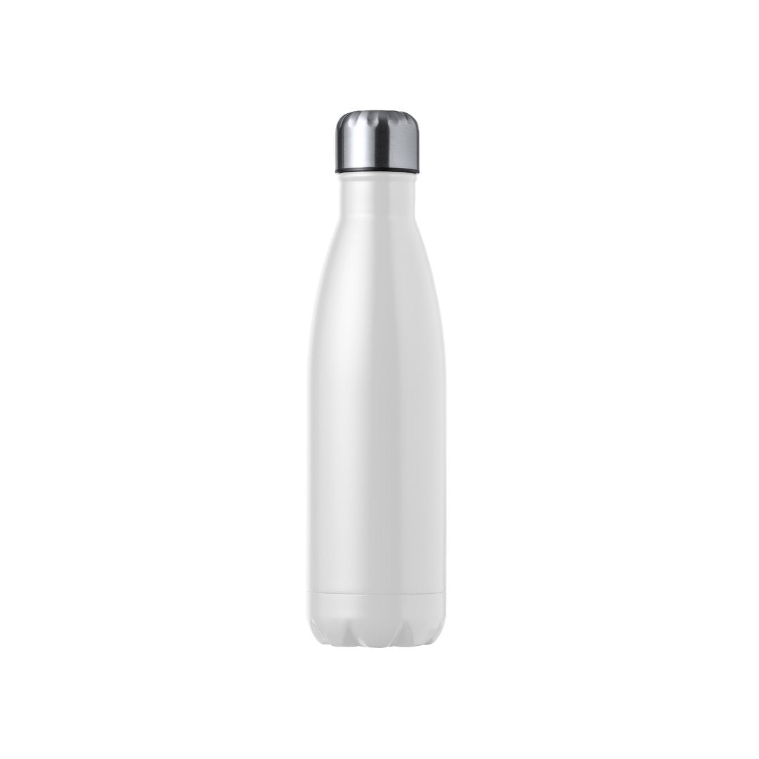 Gourde 550 ml inoxydable sans BPA LIYAR blanche