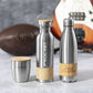 Gourde 750ml inoxydable finition mate bambou GUIVER