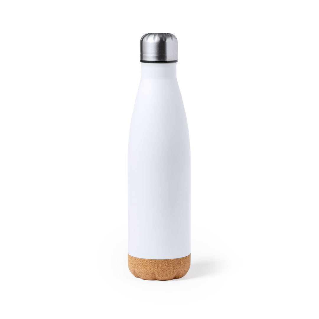 Gourde 750 ml inoxydable sans BPA KRATEN blanche