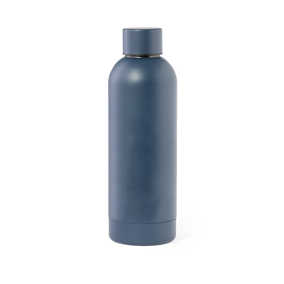 Gourde 800 ml inoxydable finition mate PIGOT bleue