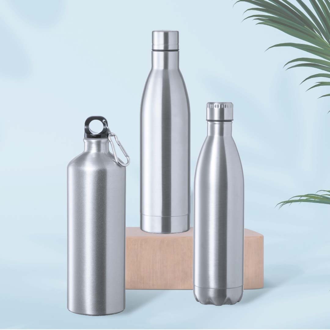 Gourde inoxydable sans BPA POUNDER personnalisable