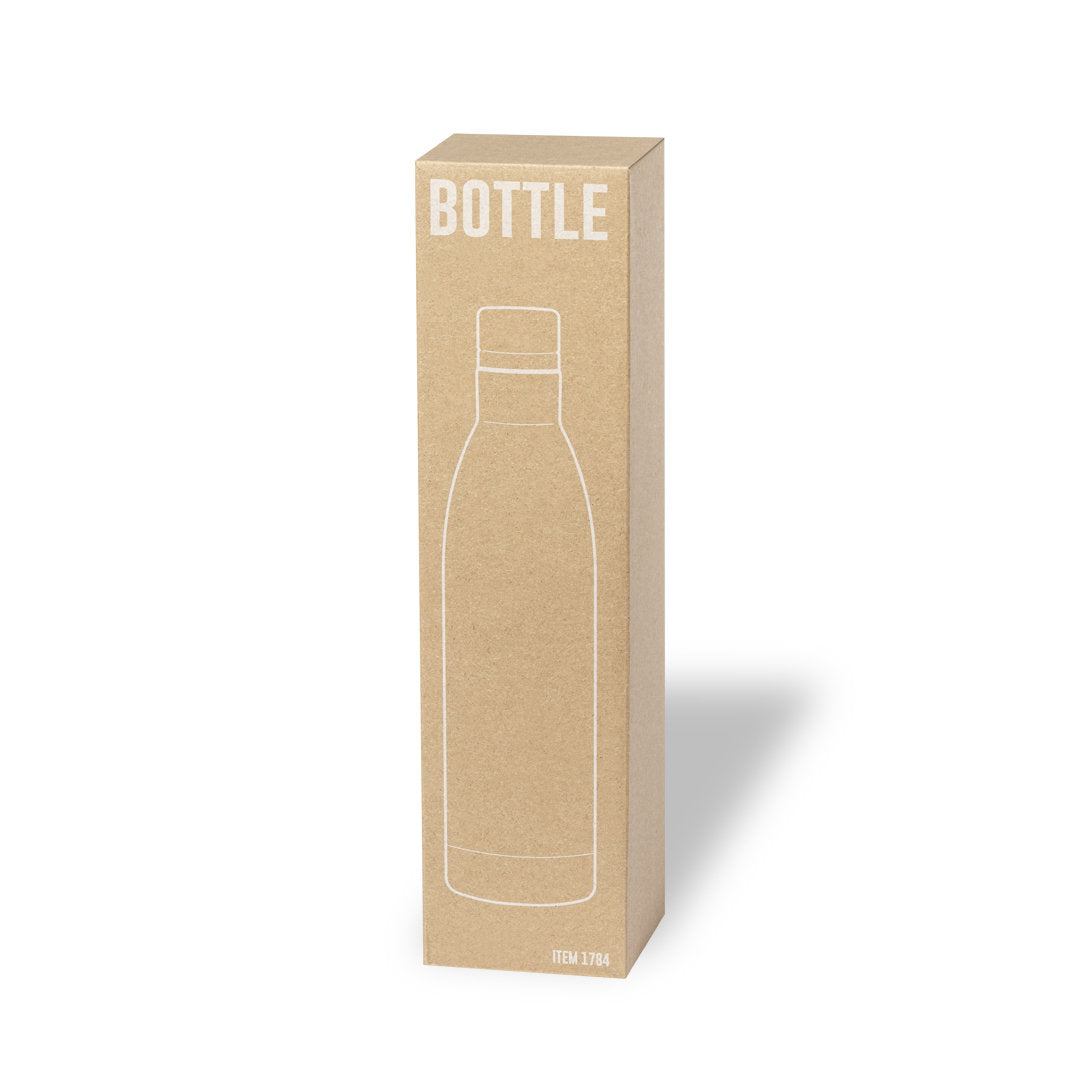 Gourde inoxydable sans BPA POUNDER étui carton