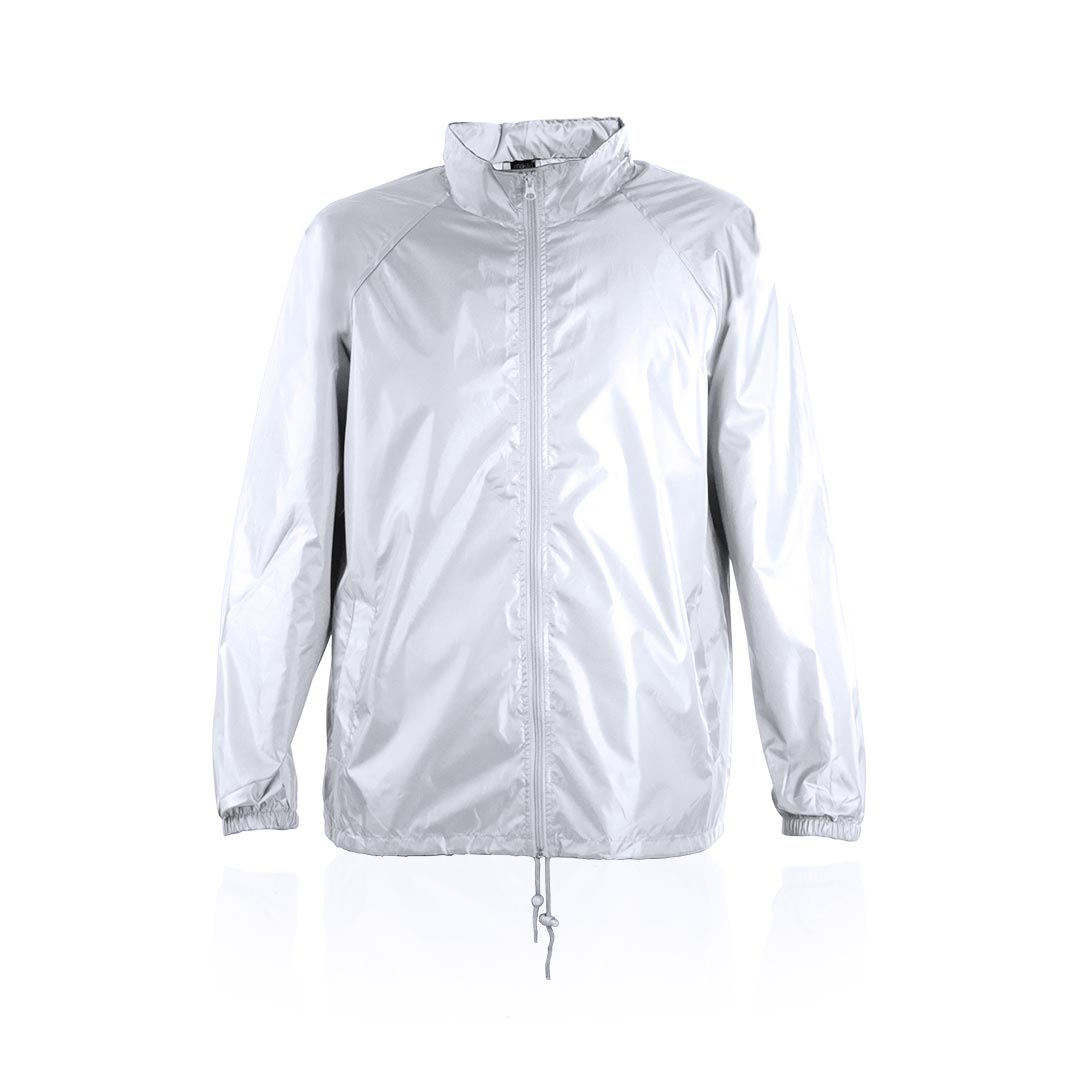 Imperméable blanc en polyester