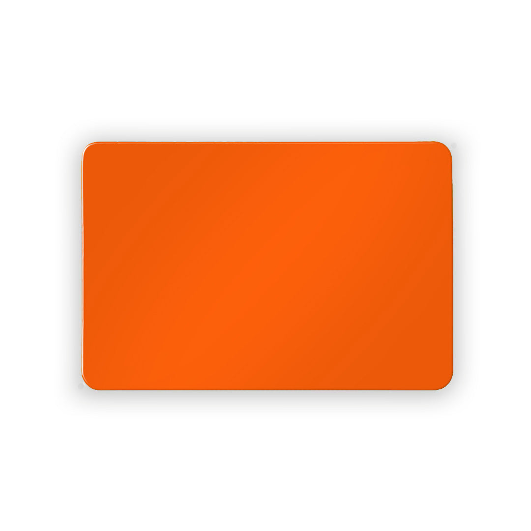 magnet rectangulaire souple orange